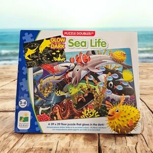 The Learning Journey Glow in the Dark Sea Life Puzzle